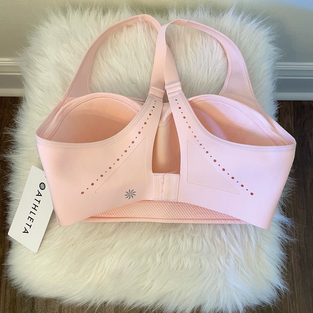 Athleta Light Pink Sports Bra